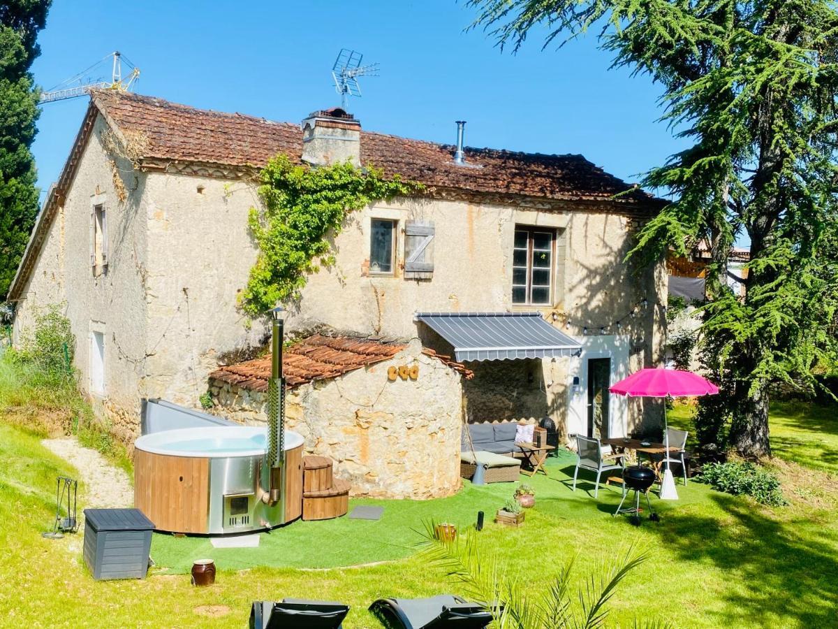 Gite De Charme Bain Nordique & Vieilles Pierre Classe 3 Etoiles Le Prestadou Arcambal Zewnętrze zdjęcie
